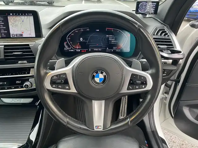 ＢＭＷ Ｘ４ xDrive 20d Mスポーツ 福岡県 2021(令3)年 5.2万km アルピンホワイトⅢ ・アクティブクルーズコントロール/・純正ナビ/Bluetooth/USB/carplay/・全方位カメラ/・黒革シート/シートヒーター/・ドライブレコーダー/・フルセグテレビ/・ETC/・純正20AW/・LEDライト