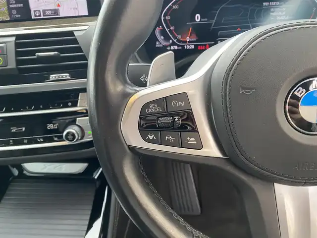 ＢＭＷ Ｘ４ xDrive 20d Mスポーツ 福岡県 2021(令3)年 5.2万km アルピンホワイトⅢ ・アクティブクルーズコントロール/・純正ナビ/Bluetooth/USB/carplay/・全方位カメラ/・黒革シート/シートヒーター/・ドライブレコーダー/・フルセグテレビ/・ETC/・純正20AW/・LEDライト