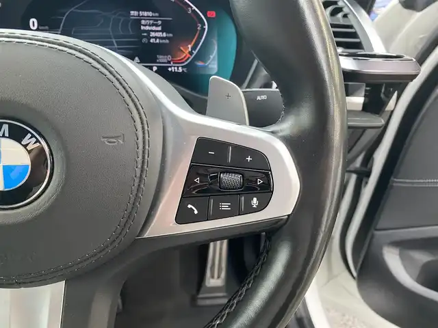 ＢＭＷ Ｘ４ xDrive 20d Mスポーツ 福岡県 2021(令3)年 5.2万km アルピンホワイトⅢ ・アクティブクルーズコントロール/・純正ナビ/Bluetooth/USB/carplay/・全方位カメラ/・黒革シート/シートヒーター/・ドライブレコーダー/・フルセグテレビ/・ETC/・純正20AW/・LEDライト