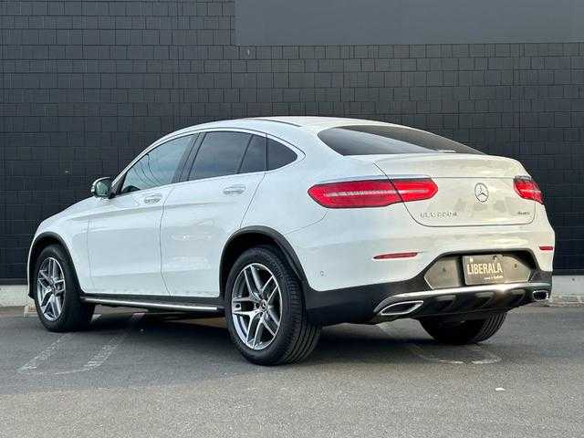 メルセデス・ベンツ ＧＬＣ２２０ d 4マチック クーペ スポーツ 本革 埼玉県 2018(平30)年 5.2万km ポーラホワイト サンルーフ/黒革シート　/純正ナビ　/Ｂｕｒｍｅｓｔａｒ　/ＨＵＤ　/ＢＳＭ　/ＡＣＣ　/フルセグＴＶ　/Ｂｌｕｅｔｏｏｔｈ接続　/サイドステップ　/シートヒーター　/パワーシート　/ＥＴＣ　/ＬＥＤヘッドライト