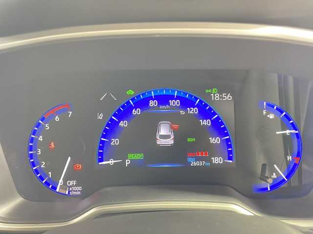 トヨタ カローラ クロス ハイブリッド Z 沖縄県 2022(令4)年 2.6万km スパークリングブラックパールクリスタルシャイン ワンオーナー/県外仕入/禁煙車/モデリスタエアロ/純正9インチディスプレイオーディオ/BT/フルセグ/パノラミックビューモニター/ビルトインETC/トヨタセーフティセンス/プリクラッシュセーフティ/レーンキープアシスト/レーダークルーズコントロール/クリアランスソナー/横滑り防止装置/ブラインドスポットモニター/オートマチックハイビーム/LEDヘッドライト/アイドリングストップ/パワーバックドア/ハーフレザーシート/D+N席シートヒーター/D席パワーシート/純正18インチAW/純正フロアマット/プッシュスタート/スマートキー/スペアキー/保証書