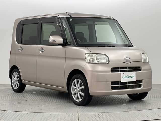 ダイハツ タント G 新潟県 2011(平23)年 7.9万km ライトローズマイカメタリック 4WD/純正オーディオ/(AM/FM/CD)/片側パワースライドドア/純正14インチアルミホイール/(155/65/R14/5mm)/ヘッドライトレベライザー/純正フロアマット/ドアバイザー/スマートキー