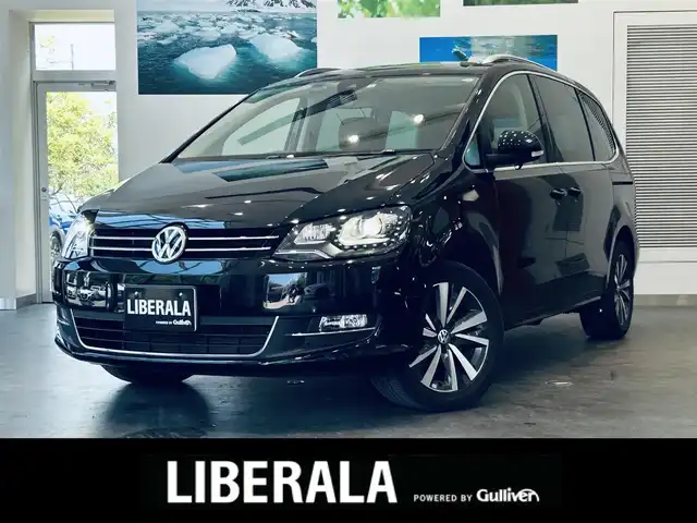 フォルクスワーゲン シャラン TDI ハイライン 大阪府 2022(令4)年 4.3万km 黒 純正ディスプレイオーディオ/applecarplay/バックカメラ/ハーフレザー/Ｄパワーシート/シートヒーター/ACC/ブラインドスポット/純正17インチAW/HIDヘッドライト/電動リアゲート/両側パワースライドドア/パドルシフト/ETC/ドラレコ