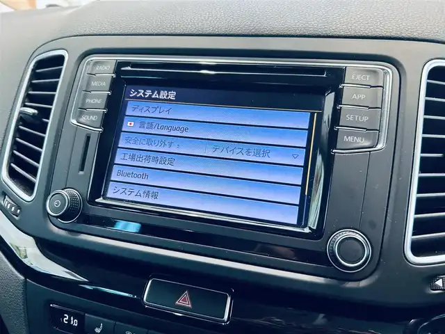 フォルクスワーゲン シャラン TDI ハイライン 大阪府 2022(令4)年 4.3万km 黒 純正ディスプレイオーディオ/applecarplay/バックカメラ/ハーフレザー/Ｄパワーシート/シートヒーター/ACC/ブラインドスポット/純正17インチAW/HIDヘッドライト/電動リアゲート/両側パワースライドドア/パドルシフト/ETC/ドラレコ