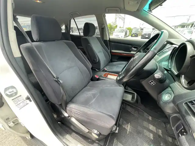 トヨタ ハリアー 240G 滋賀県 2008(平20)年 13.5万km ホワイトパールクリスタルシャイン 純正ナビ/HDD/MD/FM/AM/バックカメラ/ETC/前後ドライブレコーダー/HIDヘッドライト/フォグランプ/純正ナビ