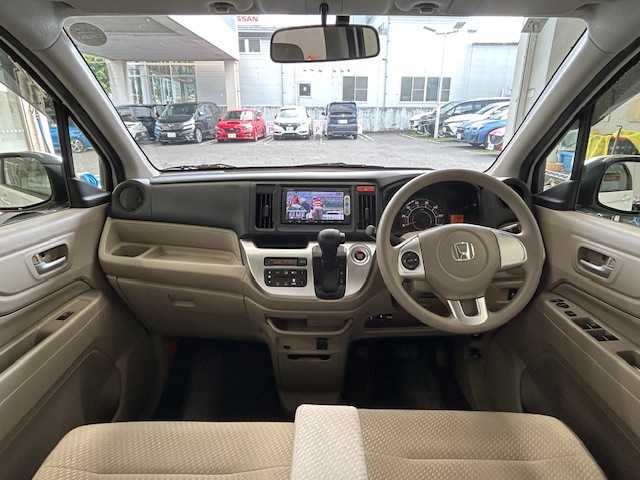ホンダ Ｎ ＷＧＮ G 宮城県 2015(平27)年 4.8万km プレミアムホワイトパール 純正ナビ(iPod/SD/BT/FM/AM/TV/CD/DVD/USB)/バックカメラ/横滑り防止装置/アイドリングストップ/純正フロアマット/スタッドレスタイヤ社外AW（155/65R14）/保証書/記録簿
