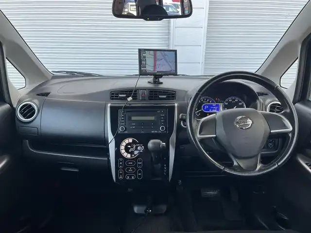 日産 デイズ ハイウェイスターX 高知県 2014(平26)年 4.4万km プレミアムパープルP 純正カーオーディオ/社外ポータブルナビ/　ワンセグ/SD/バックカメラ/ETC/ベンチシート/プッシュスタート/スマートキー/純正フロアマット/純正14インチアルミホイール/HIDヘッドライト/アイドリングストップ/ABS/盗難防止装置
