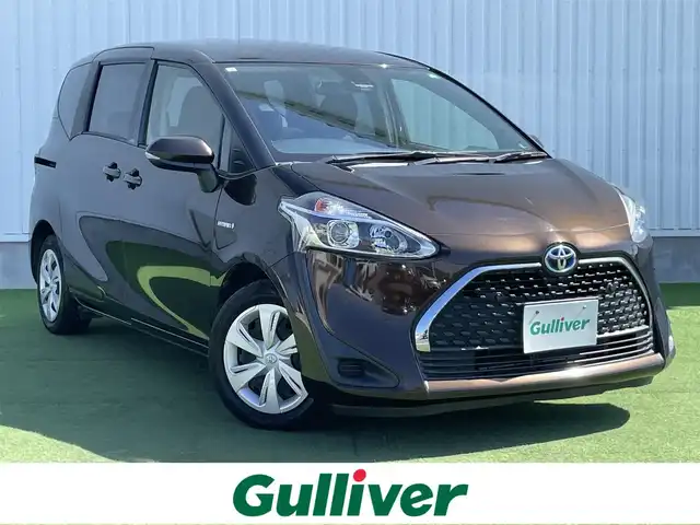 トヨタ シエンタ ハイブリッド X 香川県 2019(令1)年 7.5万km ヴィンテージブラウンパールクリスタルシャイン 純正SDナビゲーション（NSLN-W68）/【AM/FM/Bluetooth】/バックカメラ/クリアランスソナー（前後）/トヨタセーフティセンス/→プリクラッシュセーフティ（衝突被害軽減）/→プロアクティブドライビングアシスト（ハンドル操作支援）/→レーンディパーチャーアラート（車線逸脱警報）/→オートマチックハイビーム/ETC/片側パワースライドドア/フロアマット/電動格納ミラー（ウィンカー付）/横滑り防止装置/スマートキー/スペアキー