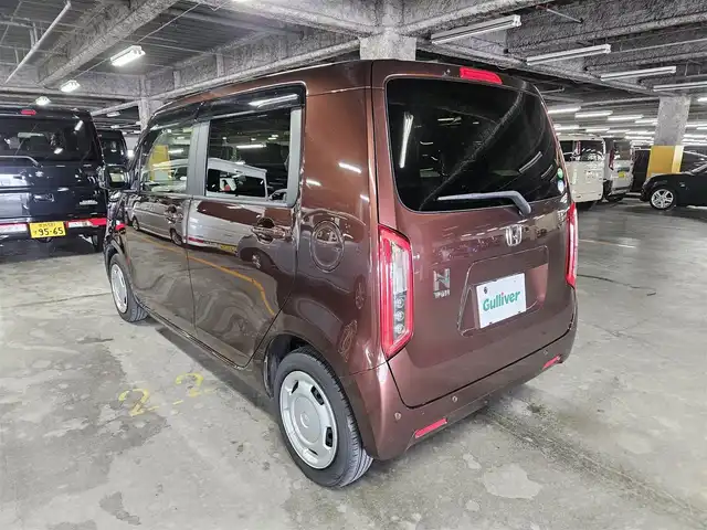 ホンダ Ｎ ＷＧＮ Lターボ ホンダセンシング 福岡県 2020(令2)年 2.5万km プレミアムアガットブラウンP 純正8型ナビ/フルセグTV/バックカメラ/ビルトインETC/ドライブレコーダー/アダプティブクルーズコントロール/ホンダセンシング/・衝突被害軽減ブレーキ/・車線逸脱防止支援/・前後誤発進抑制/・標識認識/・先行車発進お知らせ/ターボ/LEDヘッドランプ/パドルシフト/アレルクリーンプラスシート/運転席シートヒーター/スマートキー/プッシュエンジンスタート/禁煙車