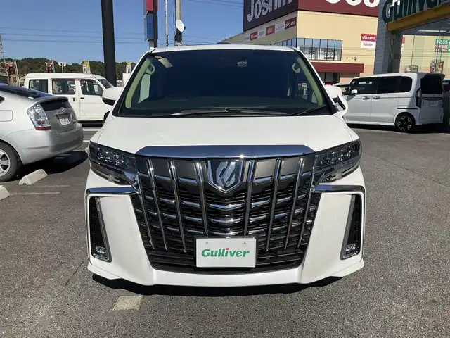 トヨタ アルファード S Cパッケージ 滋賀県 2021(令3)年 3万km ホワイトパールクリスタルシャイン 車検8年9月まで/ファイナルコネクションリミテッドII車高調/トヨタセーフティセンス/ブラインドスポットモニター/パーキングサポートブレーキ/サンルーフ/デジタルインナーミラー/ディスプレイオーディオ/Bluetooth、DVD、CD、Apple CayPlay/バックカメラ/ETC/両側パワースライドドア/純正12.1インチフリップダウンモニター/前ドライブレコーダー/前シートヒーター/ステアリングヒーター/純正3眼LEDヘッドライト/LEDフォグランプ/取扱説明書/保証書