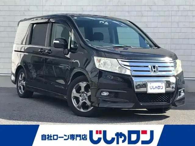 ホンダ ステップワゴン スパーダ S 栃木県 2011(平23)年 7.9万km プレミアムブラキッシュパール 株)IDOMが運営する【じしゃロン小山店】の自社ローン専用車両になります。こちらは現金またはオートローンご利用時の価格です。自社ローンご希望の方は別途その旨お申付け下さい//社外フルセグナビ/（CD/DVD/AM/FMラジオ）/リモコンキー/プッシュスタート/バックカメラ/ＥＴＣ/両側パワースライドドア/パドルシフト/防眩ミラー/電動格納ドアミラー/パワーウインドウ/オートライト