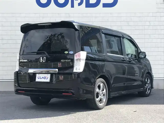 ホンダ ステップワゴン スパーダ S 栃木県 2011(平23)年 7.9万km プレミアムブラキッシュパール 株)IDOMが運営する【じしゃロン小山店】の自社ローン専用車両になります。こちらは現金またはオートローンご利用時の価格です。自社ローンご希望の方は別途その旨お申付け下さい//社外フルセグナビ/（CD/DVD/AM/FMラジオ）/リモコンキー/プッシュスタート/バックカメラ/ＥＴＣ/両側パワースライドドア/パドルシフト/防眩ミラー/電動格納ドアミラー/パワーウインドウ/オートライト