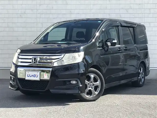 ホンダ ステップワゴン スパーダ S 栃木県 2011(平23)年 7.9万km プレミアムブラキッシュパール 株)IDOMが運営する【じしゃロン小山店】の自社ローン専用車両になります。こちらは現金またはオートローンご利用時の価格です。自社ローンご希望の方は別途その旨お申付け下さい//社外フルセグナビ/（CD/DVD/AM/FMラジオ）/リモコンキー/プッシュスタート/バックカメラ/ＥＴＣ/両側パワースライドドア/パドルシフト/防眩ミラー/電動格納ドアミラー/パワーウインドウ/オートライト