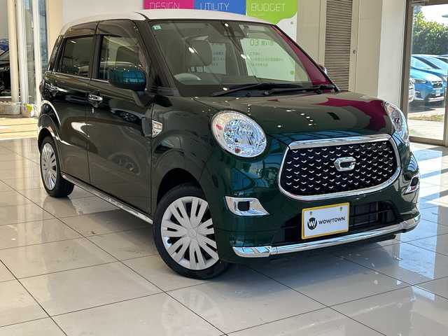 ダイハツ キャスト スタイル X SAⅢ 埼玉県 2021(令3)年 2.3万km ダークエメラルドマイカ スマートアシスト/ナビ/　　CD/DVD/BT/フルセグ/オートライト/ETC/スマートキー×2/禁煙車