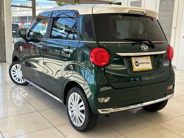 ダイハツ キャスト スタイル X SAⅢ 埼玉県 2021(令3)年 2.3万km ダークエメラルドマイカ スマートアシスト/ナビ/　　CD/DVD/BT/フルセグ/オートライト/ETC/スマートキー×2/禁煙車