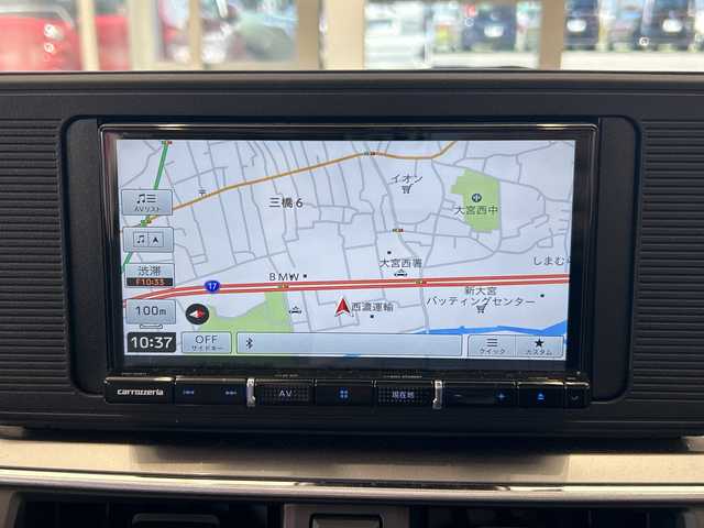 ダイハツ キャスト スタイル X SAⅢ 埼玉県 2021(令3)年 2.3万km ダークエメラルドマイカ スマートアシスト/ナビ/　　CD/DVD/BT/フルセグ/オートライト/ETC/スマートキー×2/禁煙車