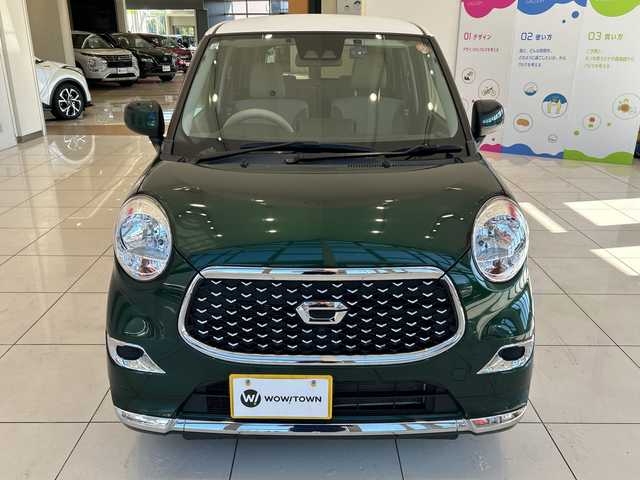 ダイハツ キャスト スタイル X SAⅢ 埼玉県 2021(令3)年 2.3万km ダークエメラルドマイカ スマートアシスト/ナビ/　　CD/DVD/BT/フルセグ/オートライト/ETC/スマートキー×2/禁煙車