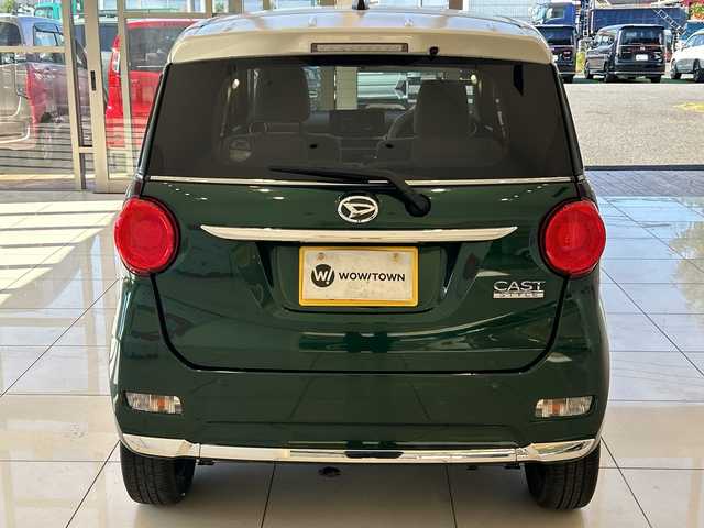 ダイハツ キャスト スタイル X SAⅢ 埼玉県 2021(令3)年 2.3万km ダークエメラルドマイカ スマートアシスト/ナビ/　　CD/DVD/BT/フルセグ/オートライト/ETC/スマートキー×2/禁煙車