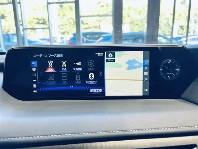 レクサス ＵＸ 250h Fスポーツ 大阪府 2021(令3)年 2.8万km ホワイトノーヴァガラスフレーク 純正ナビ/TV/360度カメラ/ACC/ブラインドスポット/純正18インチAW/LEDヘッドライト/電動リアゲート/クリアランスソナー/レザーシート/パワーシート/シートヒーター/Dシートメモリ/ステアリングヒーター