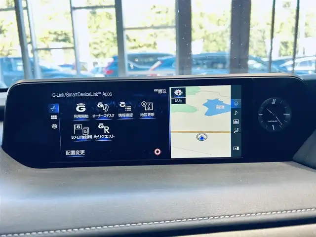 レクサス ＵＸ 250h Fスポーツ 大阪府 2021(令3)年 2.8万km ホワイトノーヴァガラスフレーク 純正ナビ/TV/360度カメラ/ACC/ブラインドスポット/純正18インチAW/LEDヘッドライト/電動リアゲート/クリアランスソナー/レザーシート/パワーシート/シートヒーター/Dシートメモリ/ステアリングヒーター