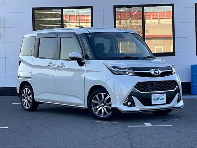 トヨタ タンク カスタムG－T 山口県 2016(平28)年 6.8万km パールホワイトⅢ 純正SDナビ【NSZT-W66T】/・Bluetooth接続/・フルセグTV/・DVD再生機能有/・AM/FM/バックカメラ/ETC/ドライブレコーダー/スマートアシスト/・衝突警報機能/・衝突回避支援ブレーキ機能/・誤発進抑制制御機能/・後方誤発進抑制制御機能/・レーダークルーズコントロール/・車線逸脱警報機能/・先行車発進お知らせ機能/シートヒーター/純正フロアマット/スマートキー/プッシュスタート/スペアキー1本/両側パワースライドドア/純正LEDライト/純正15インチアルミホイール/ドアバイザー/ウィンカーミラー