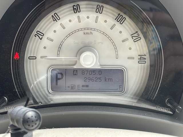 スズキ ラパン S 長崎県 2015(平27)年 3万km シフォンアイボリーメタリック 登録時29625km/社外ナビ/Bluetoothaudio/TV/DVD/AM.FM/ETC/D席シートヒーター/オートヘッドライト/アイドリングストップ/純正フロアマット