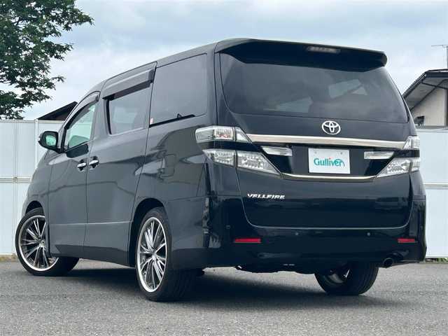 トヨタ ヴェルファイア 2．4Z Gエディション 岩手県 2012(平24)年 14.8万km ブラック 4WD/フリップダウンモニター/純正HDDナビ/　　・CD/DVD/BT/アラウンドビューモニター/バックカメラ/両側パワースライドドア/クルーズコントロール/HIDヘッドライト/パワーシート/ステアリングスイッチ/スマートキー
