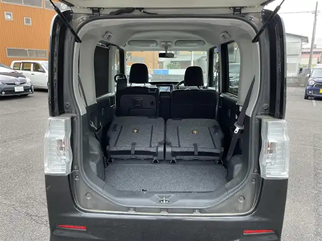 ダイハツ タント カスタム RS SA 静岡県 2014(平26)年 7.9万km ブラックマイカメタリック ワンオーナー/純正SDナビ・フルセグTV/DVD/CD/USB/SD/Bluetooth/バックカメラ/両側パワースライド/スマートアシスト（衝突回避支援システム）/・低速域衝突回避支援ブレーキ機能/・誤発進抑制制御機能/・先行車発進お知らせ機能/・VSC/・TRC/純正エアロ/純正15インチAW/LEDライト/スマートキー/スペアキー/プッシュスタート/新車時保証書/取扱説明書