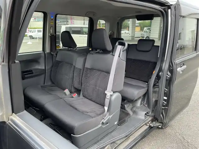ダイハツ タント カスタム RS SA 静岡県 2014(平26)年 7.9万km ブラックマイカメタリック ワンオーナー/純正SDナビ・フルセグTV/DVD/CD/USB/SD/Bluetooth/バックカメラ/両側パワースライド/スマートアシスト（衝突回避支援システム）/・低速域衝突回避支援ブレーキ機能/・誤発進抑制制御機能/・先行車発進お知らせ機能/・VSC/・TRC/純正エアロ/純正15インチAW/LEDライト/スマートキー/スペアキー/プッシュスタート/新車時保証書/取扱説明書