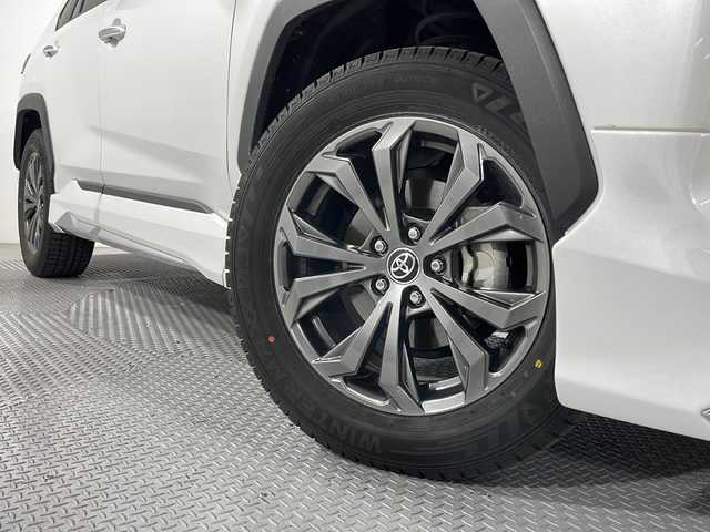 トヨタ ＲＡＶ４ ハイブリットG 広島県 2024(令6)年 2.1万km プラチナホワイトパールマイカ パノラマムーンルーフ/モデリスタフルエアロ/純正10.5型ディスプレイオーディオ（AppleCarPlay/AndroidAuto/フルセグTV）/パノラミックビューモニター/ブラック合皮シート/パワーシート/シートヒーター/ベンチレーション/パワーバックドア/ステアリングヒーター/ブラインドスポットモニター/クリアランスソナー/パーキングサポートブレーキ/セーフティセンス/・プリクラッシュセーフティ/・レーントレーシングアシスト/・オートマチックハイビーム/・レーダークルーズコントロール/LEDヘッドランプ/純正18インチAW/ETC2.0/USB入力端子