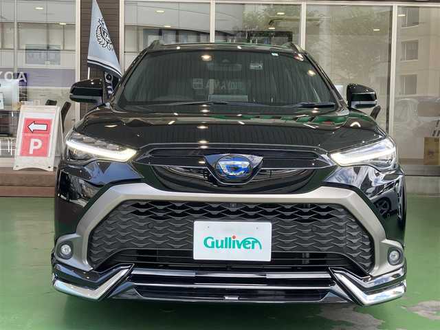 トヨタ カローラ クロス ハイブリッド Z 神奈川県 2023(令5)年 1.5万km アティチュードブラックマイカ ワンオーナー/新車保証書/取扱説明書/スマートキー/スペアキー/