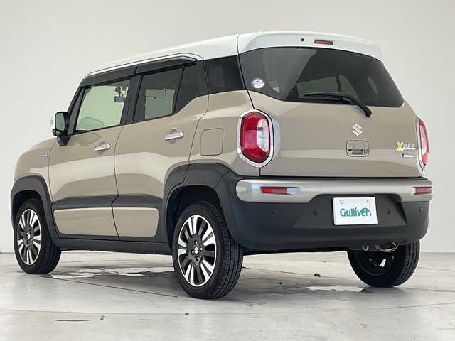 スズキ クロスビー HYBRID MZ 愛知県 2023(令5)年 2万km キャラバンアイボリーパールメタリック/ホワイト 2トーンルーフ ディズプレイオーディオ　ナビ機能なし/レーダークルーズコントロール/シートヒーター/バックカメラ/コーナーセンサー/純正アルミホイール/LEDヘッドライト/パドルシフト/レーダークルーズコントロール/オートマチックハイビーム/ドライブレコーダー/ETC/衝突軽減システム/CD DVD/Bluetooth/ステアリングスイッチ/スマートキー/プッシュスタート