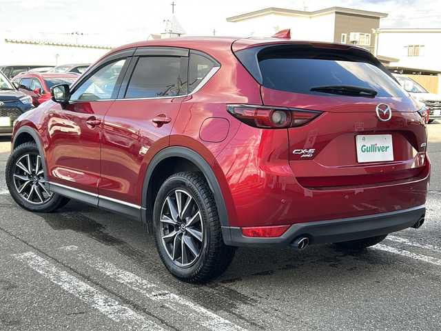 マツダ ＣＸ－５ XD Lパッケージ 秋田県 2017(平29)年 8.7万km ソウルレッドクリスタルM 4WD/純正ナビ/CD/DVD/フルセグTV/Bluetooth/バックカメラ/ステアリングヒーター/車間認識支援システム/ブラインドスポットモニター/レーンキープアシスト/交通標識認識/アテンションアラート/パワーシート/シートヒーター