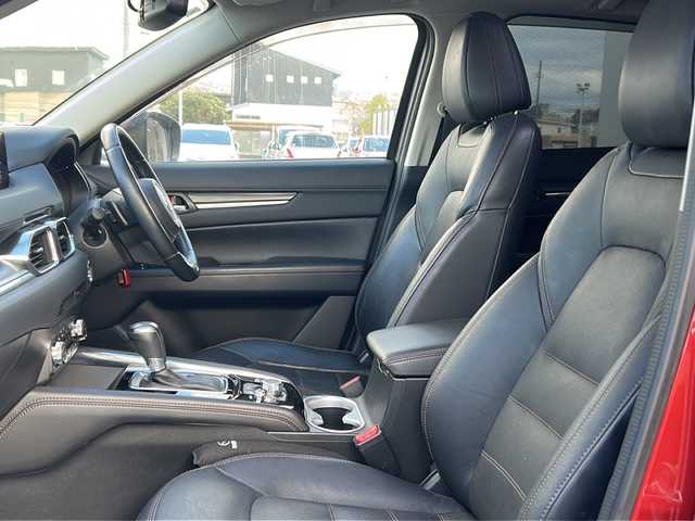 マツダ ＣＸ－５ XD Lパッケージ 秋田県 2017(平29)年 8.7万km ソウルレッドクリスタルM 4WD/純正ナビ/CD/DVD/フルセグTV/Bluetooth/バックカメラ/ステアリングヒーター/車間認識支援システム/ブラインドスポットモニター/レーンキープアシスト/交通標識認識/アテンションアラート/パワーシート/シートヒーター