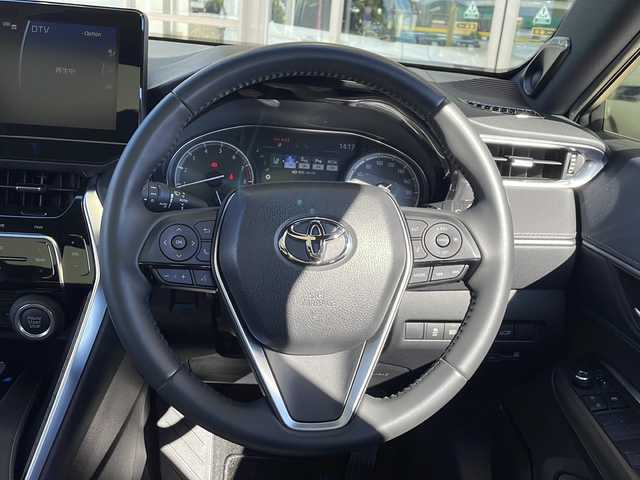 トヨタ ハリアー 静岡県 2020(令2)年 4.5万km ホワイトパールクリスタルシャイン 純正ナビ/ラジオ/USB/Bluetooth/AUX/Miracast/フルセグ/主要装備/・全方位カメラ　/・レーダークルーズコントロール　/・ＢＳＭ　/・サンルーフ　/・オートハイビーム　/・ヘッドアップディスプレイ　/・テレスコピック　/・ＥＴＣ２．０　/・デジタルインナーミラー　/・ＳＯＳコール　/・コーナーセンサー/・調光パノラマルーフ/・オートホールド/・JBLスピーカー/・プッシュスタート/・ヒーデッドドアミラー/・衝突軽減システム/・純正フロアマット/・純正LEDライト/・パワーバックドア