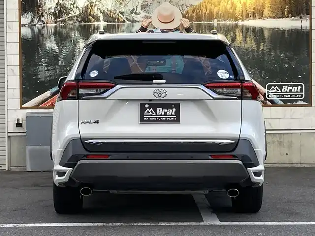 トヨタ ＲＡＶ４ G 長野県 2019(令1)年 8.1万km ホワイトパールクリスタルシャイン 4WD/純正SDナビ/(AM/FM/CD/DVD/SD/Bluetooth)/フルセグTV/バックカメラ/ETC/ステアリングスイッチ/クルーズコントロール/D席パワーシート/革シート/シートヒーター/・トヨタセーフティセンス/プリクラッシュセーフティ/ブラインドスポットモニター/レーンディパーチャーアラート/オートマチックハイビーム/デジタルインナーミラー/パワーバックドア/クリアランスソナー/パノラマムーンルーフ/モデリスタエアロ/純正AWサマータイヤ。