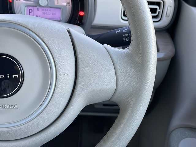 スズキ ラパン X 山口県 2022(令4)年 3.7万km ピュアホワイトP ワンオーナー/純正ディスプレイオーディオ/・Bluetooth接続オーディオ/・USB接続/・Apple CarPlay/・Android　Auto/バックカメラ/ETC/スズキセーフティサポート/・デュアルセンサーブレーキサポート/・誤発進抑制制御/・車線逸脱警報/・ふらつき警報機能/・先行車発進お知らせ機能/・後退時ブレーキサポート/・後方誤発進抑制制御/・リヤパーキングセンサー/純正LEDヘッドライト/オートライト/プッシュスタート/スマートキー/スペアキー有/取扱説明書/保証書