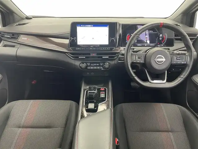 日産 オーラ ニスモ 愛知県 2022(令4)年 4.5万km スーパーブラック 純正９型ナビ　全方位カメラ　プロパイロット　禁煙車　デジタルインナーミラー　ＢＳＭ　ＨＤＭＩ　ワイヤレス充電　ＥＴＣ２．０　オーラ専用シート　シートヒーター　ハンドルヒーター　衝突軽減　追従クルコン
