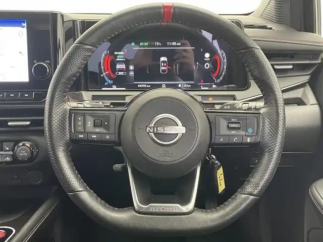 日産 オーラ ニスモ 愛知県 2022(令4)年 4.5万km スーパーブラック 純正９型ナビ　全方位カメラ　プロパイロット　禁煙車　デジタルインナーミラー　ＢＳＭ　ＨＤＭＩ　ワイヤレス充電　ＥＴＣ２．０　オーラ専用シート　シートヒーター　ハンドルヒーター　衝突軽減　追従クルコン