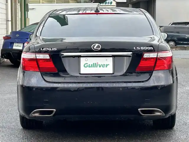 レクサス ＬＳ 600h バージョンU Iパック 広島県 2007(平19)年 9.9万km ブラックオパールマイカ ワンオーナー/純正HDDナビ/（フルセグTV/CD/MD/DVD）/バックカメラ/フリップダウンモニター/マークレビンソン/クルーズコントロール（追従走行・有り）/サンルーフ/電動サンシェード/シートヒーター・エアシート（全席）/イージードアクローザー/ドアバイザー/プッシュスタート/パワーバックドア/LEDヘッドライト/ビルドインETC