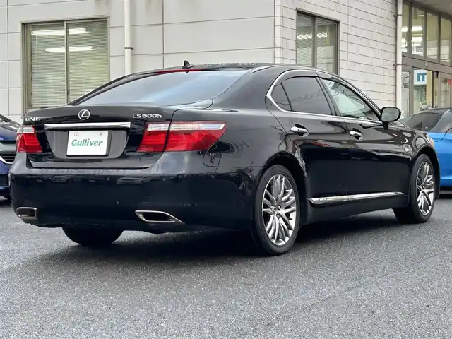 レクサス ＬＳ 600h バージョンU Iパック 広島県 2007(平19)年 9.9万km ブラックオパールマイカ ワンオーナー/純正HDDナビ/（フルセグTV/CD/MD/DVD）/バックカメラ/フリップダウンモニター/マークレビンソン/クルーズコントロール（追従走行・有り）/サンルーフ/電動サンシェード/シートヒーター・エアシート（全席）/イージードアクローザー/ドアバイザー/プッシュスタート/パワーバックドア/LEDヘッドライト/ビルドインETC