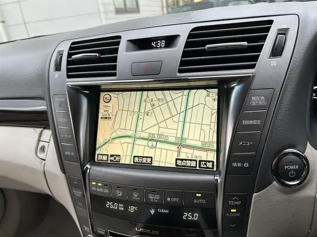 レクサス ＬＳ 600h バージョンU Iパック 広島県 2007(平19)年 9.9万km ブラックオパールマイカ ワンオーナー/純正HDDナビ/（フルセグTV/CD/MD/DVD）/バックカメラ/フリップダウンモニター/マークレビンソン/クルーズコントロール（追従走行・有り）/サンルーフ/電動サンシェード/シートヒーター・エアシート（全席）/イージードアクローザー/ドアバイザー/プッシュスタート/パワーバックドア/LEDヘッドライト/ビルドインETC