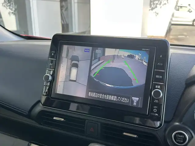 日産 デイズ ハイウェイスターX 静岡県 2020(令2)年 2.7万km スパークリングレッド/ブラック ～インテリジェントエマージェンシーブレーキ～/・車線逸脱警報/・踏み間違い衝突防止アシスト/・車線逸脱防止支援システム/純正9型SDナビ/（CD/DVD/FM/AM/フルセグ/BT)/ワンオーナー/アラウンドビューモニター/LEDヘッドライト/ハイビームアシスト/アドバンスドライブアシストディスプレイ/14.2インチTFTカラー/ブラックルーフ・同色（ブラック）ドアミラー/フォグランプ/155/65/R14インチ5本ツインスポークAW/ブラック革巻きステアリング/バニティミラー/インテリジェントキー/プッシュスタート/足踏式パーキングブレーキ/オートエアコン/ステアリングスイッチ/SRSエアバッグ(D席/N席/サイド/カーテン）/ABS/電動格納ミラー/ウィンカーミラー/純正フロアマット/スペアキー1本/保証書/取扱説明書