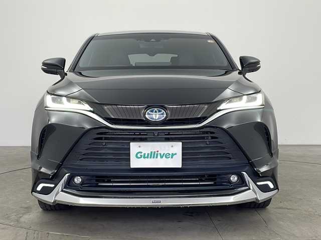 トヨタ ハリアー ハイブリッド Z レザーパッケージ 兵庫県 2020(令2)年 6.1万km プレシャスブラックパール ・ワンオーナー車/・純正ナビ（TV/USB/AUX/BT/MiraCast)/・パノラミックビューモニター/・ＪＢＬブレミアムサウンド/・ビルトインＥＴＣ2.0/・モデリスタエアロ/・トヨタセーフティセンス/・プリクラッシュセーフティ/・レーントレーシングアラート（LTA)/・リヤクロストラフィックアラート（RCTA)/・パーキングサポートブレーキ(PKSB)/・ロードサインアシスト(RSA)/・レーダークルーズコントロール/・ブラインドスポットモニター/・ヘッドアップディスプレイ/・クリアランスソナー/・オートマチックハイビーム/・先行車発進告知/・パワーバックドア/・レザーシート/・前席パワーシート/・前席シートヒーター/・前席エアシート/・ステアリングヒーター/・ドアミラーヒーター/・nanoeX/・デジタルインナーミラー/・LEDライト/・LEDフォグランプ/・スマートキー