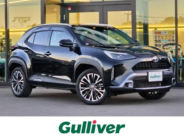 トヨタ ヤリスクロス ハイブリッド Z アドベンチャー 東京都 2023(令5)年 1.7万km ブラックマイカ 純正ディスプレイオーディオ/バックカメラ/ビルトインETC/パワーシート/シートヒーター/ハーフレザーシート/ステアリングヒーター/LEDヘッドライト/スマートキー/Toyota Safety Sense/・プリクラッシュセーフティ/・レーントレーシングアシスト/・レーダークルーズコントロール/・オートマチックハイビーム/・ブラインドスポットモニター/・クリアランスソナー