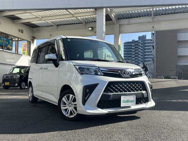 トヨタ ルーミー G 宮崎県 2021(令3)年 3.9万km パールホワイトⅢ 社外ナビ　Ｂｌｕｅｔｏｏｔｈ　バックカメラ　ワンセグＴＶ　両側パワースライドドア　ＥＴＣ　ＣＤチェンジャー　ＬＥＤライト　オートライト　アイドリングストップ　純正フロアマット　パワーステアリング パワーウィンドウ
