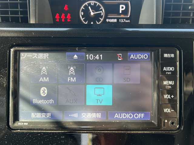 トヨタ ルーミー G 宮崎県 2021(令3)年 3.9万km パールホワイトⅢ 社外ナビ　Ｂｌｕｅｔｏｏｔｈ　バックカメラ　ワンセグＴＶ　両側パワースライドドア　ＥＴＣ　ＣＤチェンジャー　ＬＥＤライト　オートライト　アイドリングストップ　純正フロアマット　パワーステアリング パワーウィンドウ