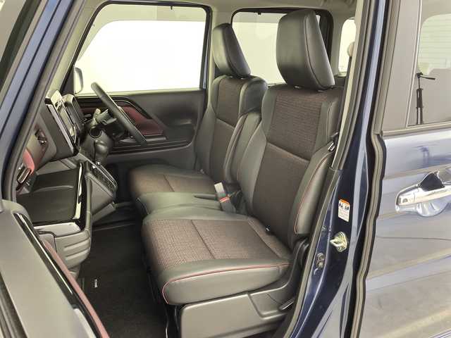 スズキ スペーシア カスタム HYBRID XS 新潟県 2024(令6)年 3.2万km インディゴブルーメタリック ワンオーナー/KENWOODメモリナビ【MDV-D711】/　フルセグTV/Bluetooth/CD/DVD/USB/衝突被害軽減ブレーキ/レーンキープアシスト/レーダークルーズコントロール/ハーフレザーシート/前席シートヒーター/両側パワースライドドア/前後ドライブレコーダー/バックモニター/ビルトインETC/前後コーナーセンサー/オートマチックハイビーム/LEDヘッドライト/オートライト/アイドリングストップ/ステアリングヒーター/レザーステアリング/ステアリングスイッチ