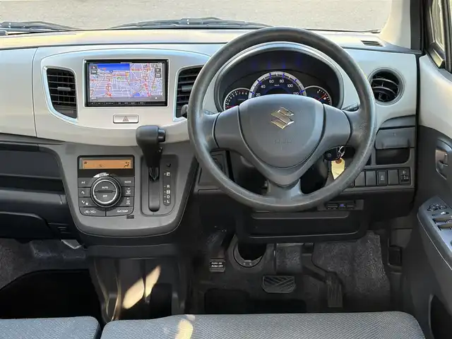 スズキ ワゴンＲ FX 三重県 2015(平27)年 5.7万km アーバンブラウンパールメタリック 社外ナビ/　・Bluetooth /　・フルセグTV/　・DVD再生/　・CD録音/　・SD/バックカメラ/キーレス/D席シートヒーター/ETC/電動格納ミラー/アイドリングストップ/フロアマット/ドアバイザー/プライバシーガラス/ライトレベリング