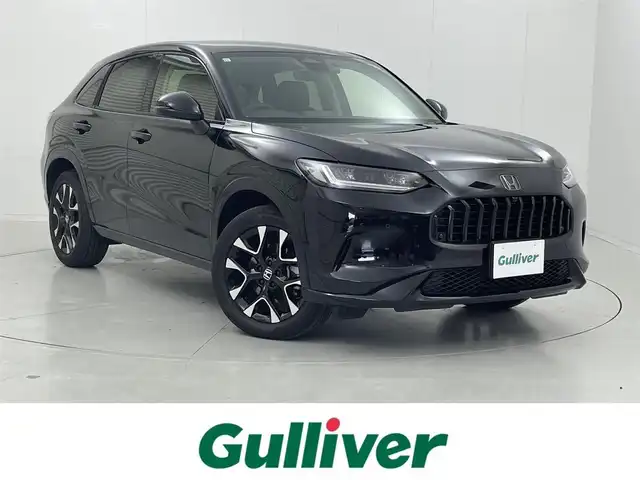 ホンダ ＺＲ－Ｖ ハイブリッド e:HEV Z 茨城県 2023(令5)年 1.7万km クリスタルブラックパール Honda SENSING/BOSEプレミアムサウンドシステム/純正ナビ/ディスプレイオーディオ/全周囲カメラ/フルセグTV/AppleCarPlay/Android Auto/レザーシート/シートヒーター/パワーシート/LEDヘッドライト/アイドリングストップ/オートホールド/電動バックドア/ステアリングヒーター/パドルシフト/ドライブレコーダー/ビルトインETC2.0/置き型充電/純正18インチAW